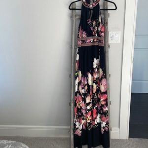 Wisp Maxi Floral Sleeveless Dress Size 4